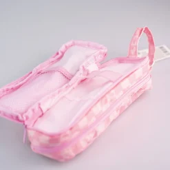 Astuccio Rosa A Scacchi