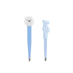 Set 2 Pinzette Per Le Sopracciaglia - Ice Bear