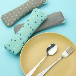 Set Posate Con Custodia Morbida (1Pz)